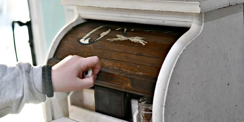 Thrift Store Find Turned Kitchen Counter Organizer