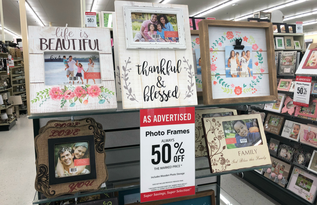 Photo Frames at Hobby Lobby 50% off