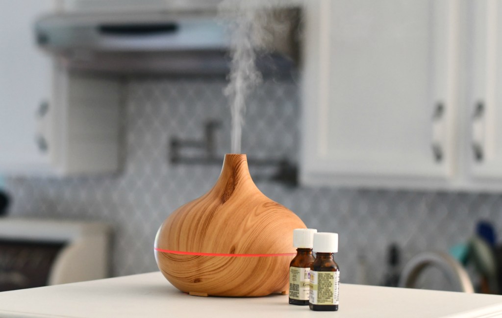Wood Grain Essential Oil Diffuser