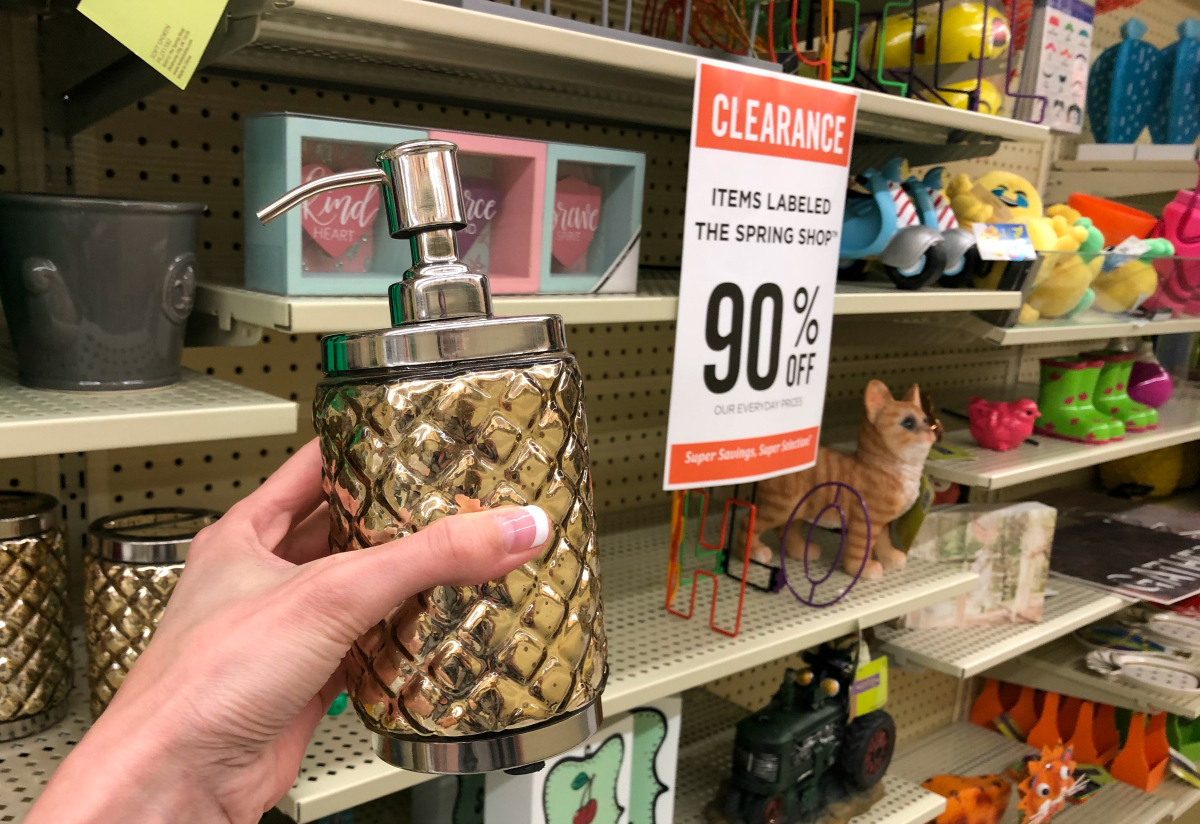 hobby lobby soap dispenser