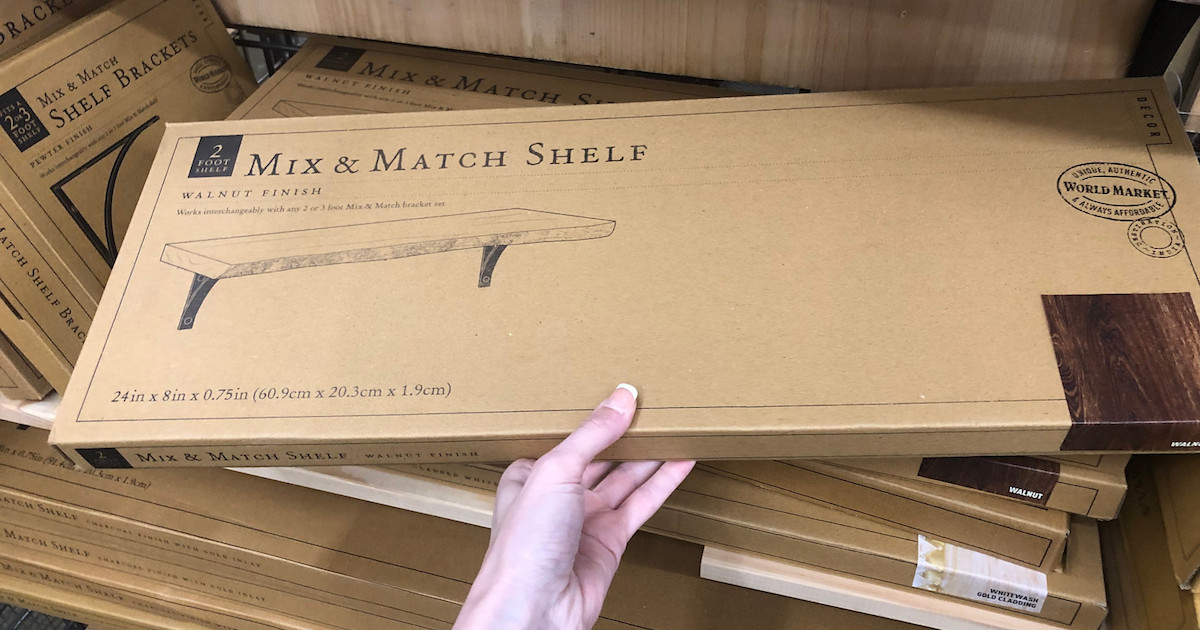 mix & match shelf in a box