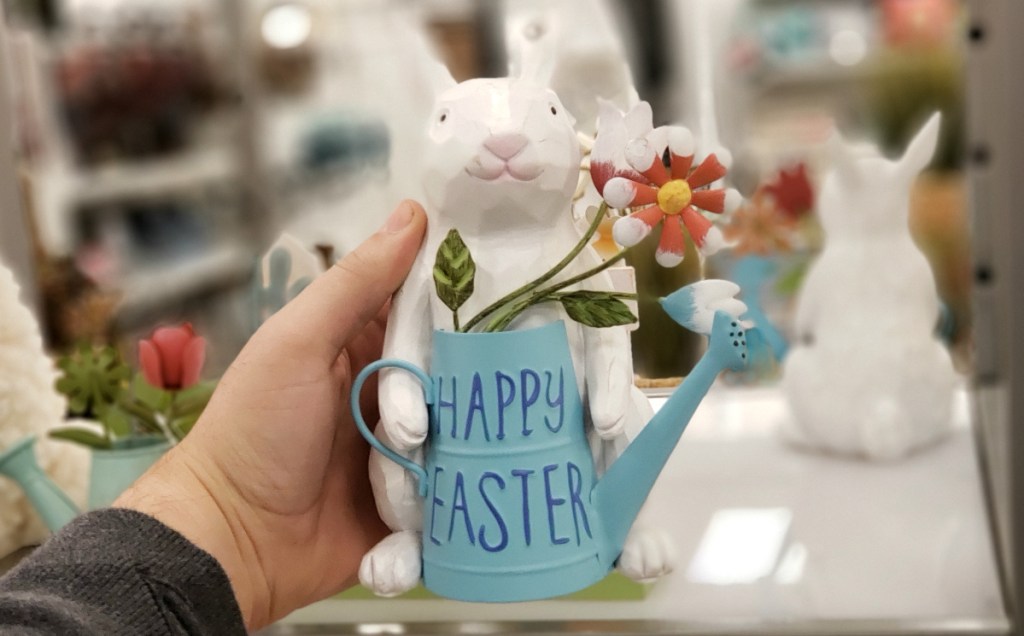 Easter bunny floor decor