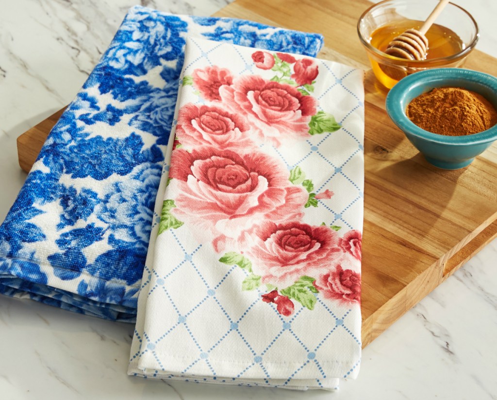 Heritage Floral kitchen towels