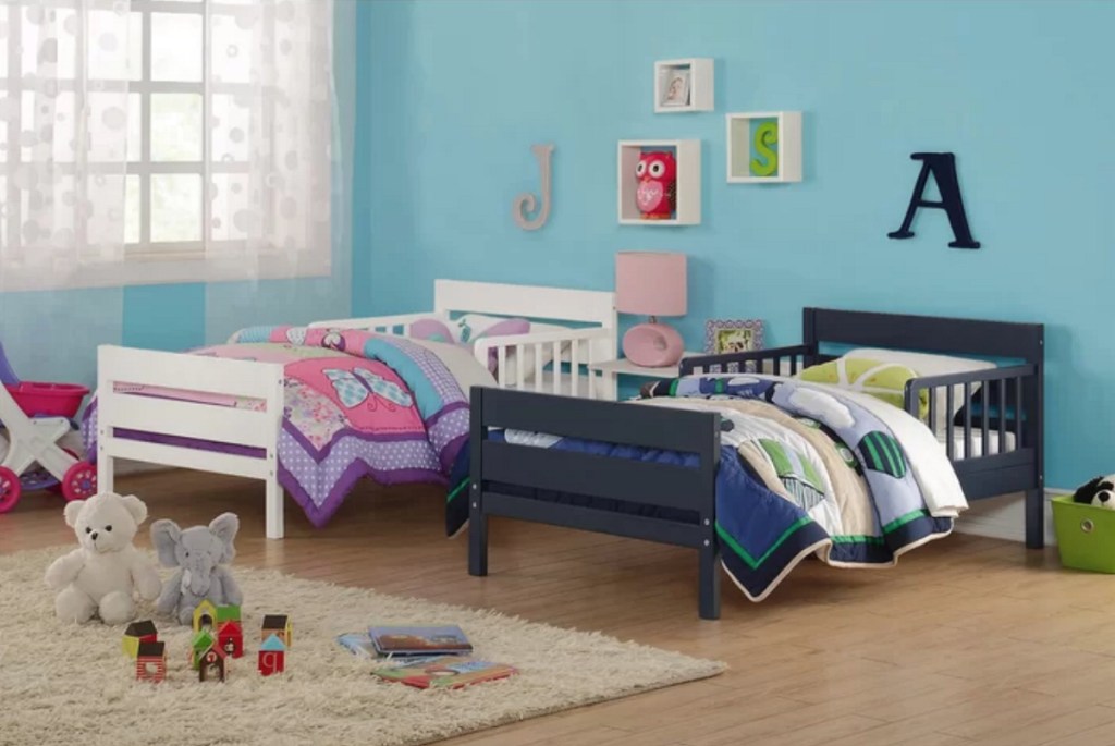 Kids single beds on Wayfair