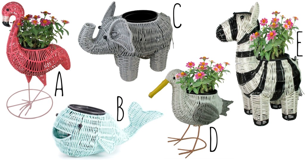 Kohl's Animal Planters