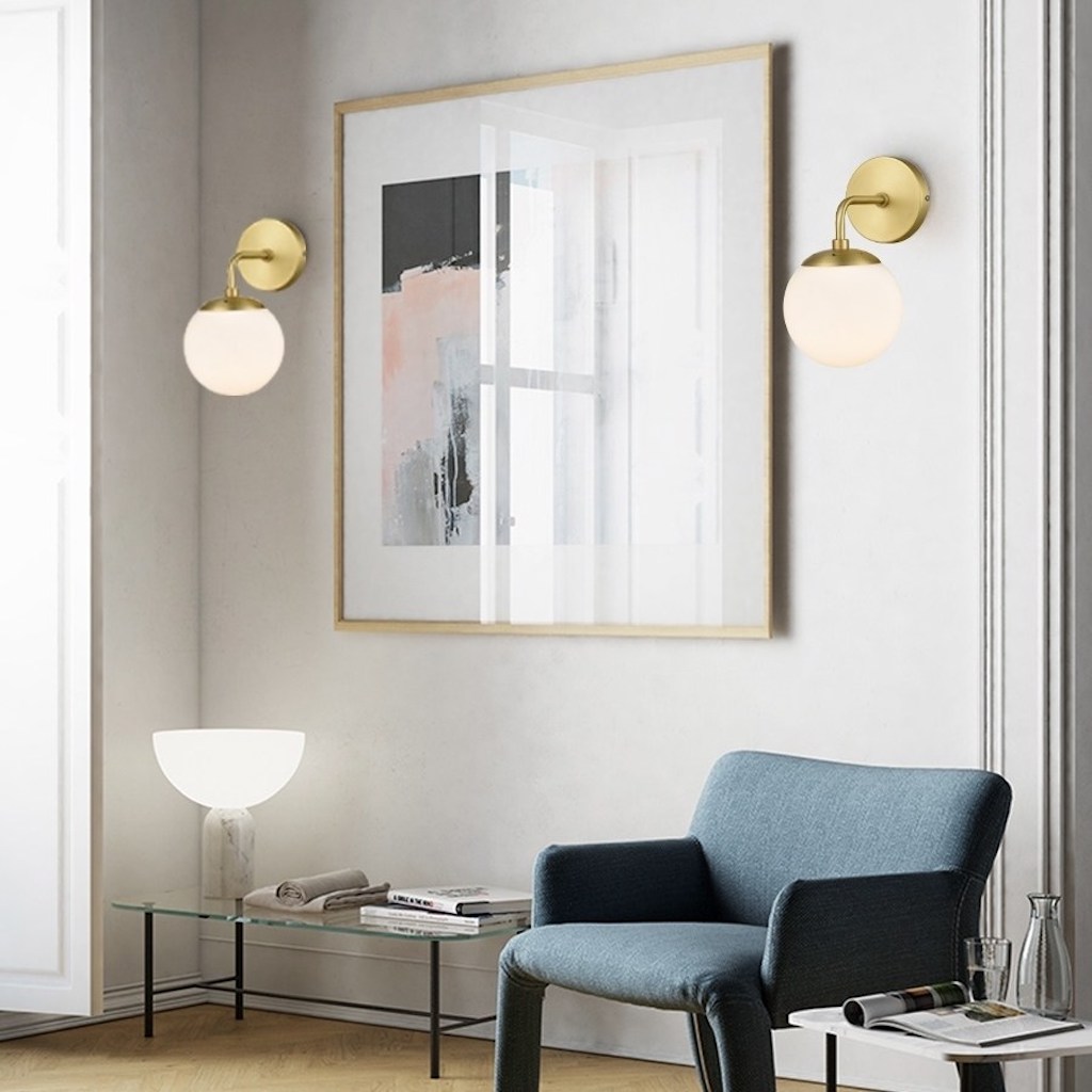 Globe Sconces