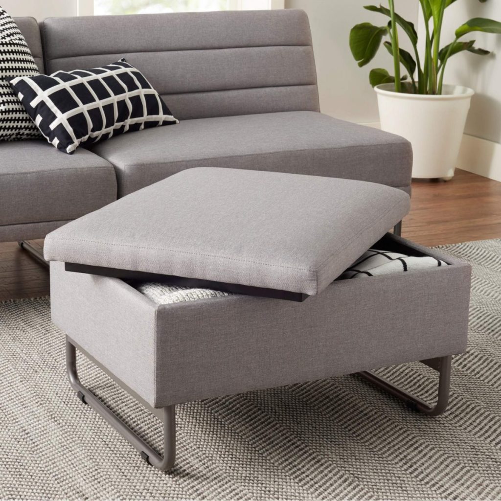 Mainstays Loop Storage Ottoman