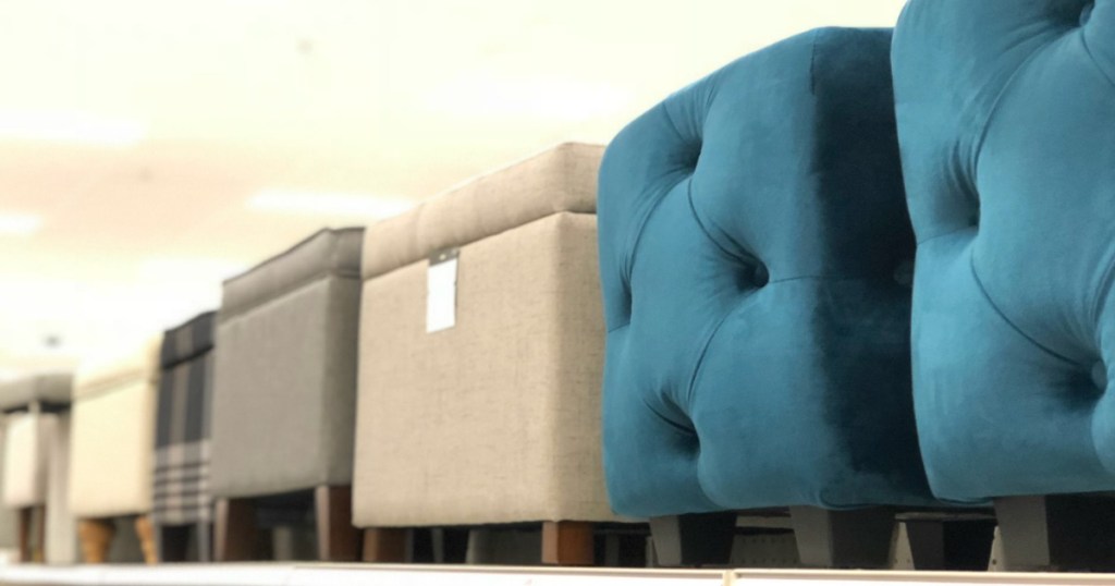 ottomans at target 
