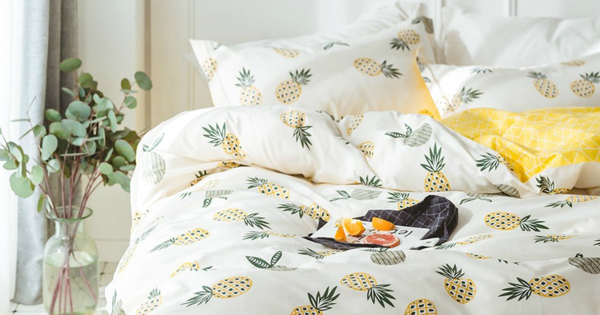 Pineapple Duvet Cover