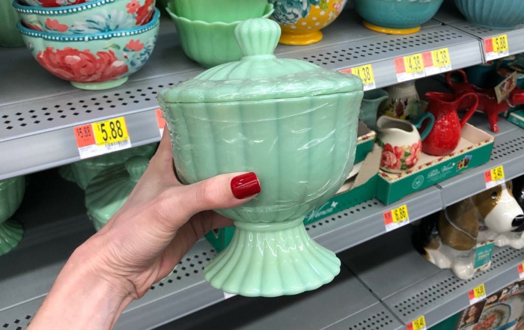 Pioneer Woman Jade Candy Dish at Walmart