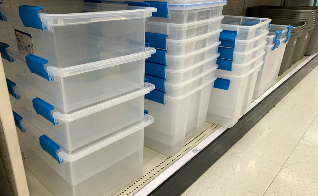 Sterilite gasket box