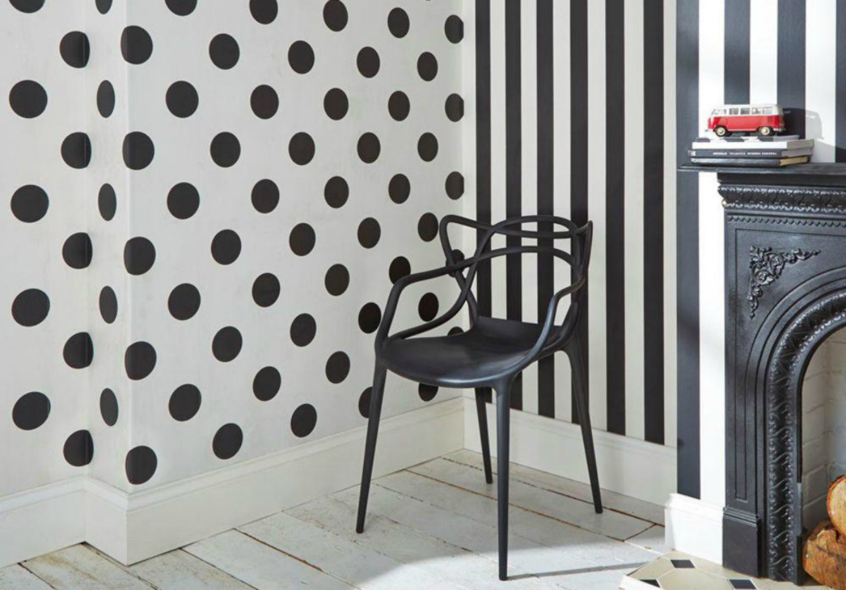 Striped Wallpaper at The Home Depot