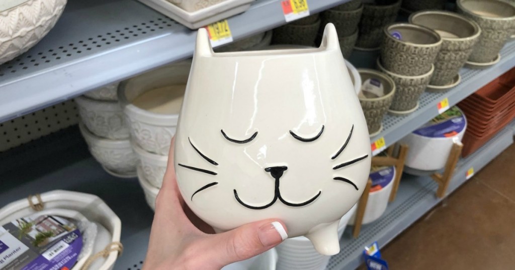 Cat Planter 