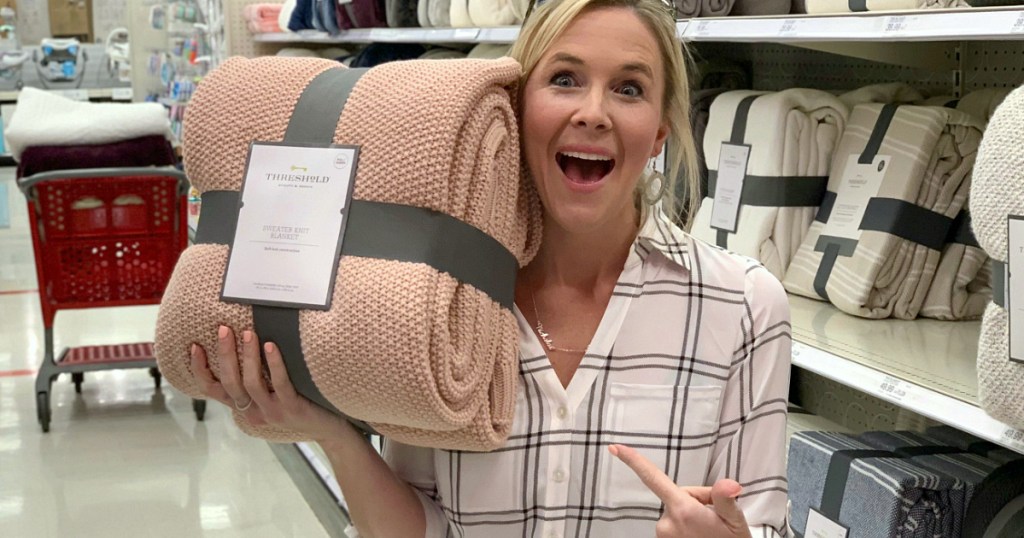 Collin blankets at Target
