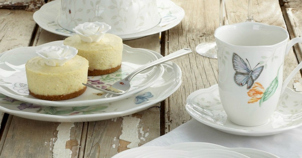 Lenox butterfly collection dinnerware set 
