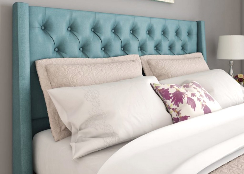 Lillibridge Upholstered Wingback Headboard
