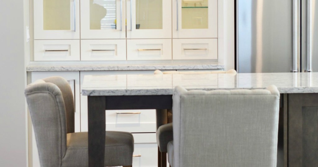 Marble Countertops in kitchen