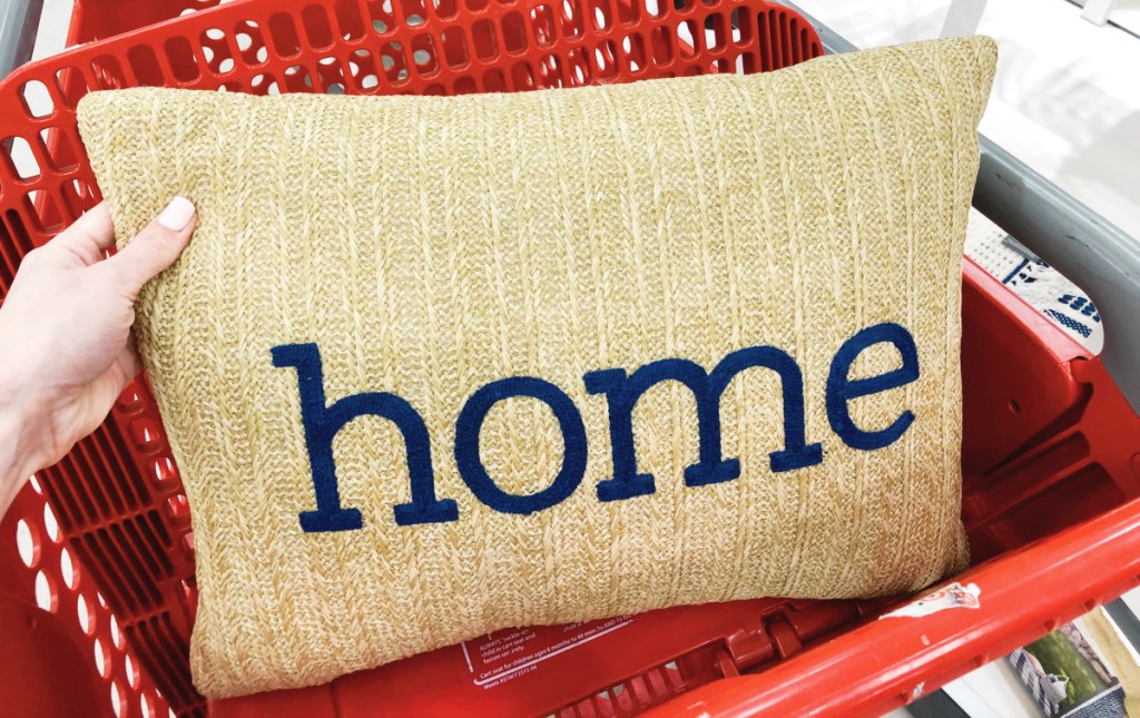 Threshold Embroidered Home Lumbar Throw Pillow(1)