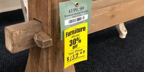 Get This Gorgeous Copycat Farmhouse Wood Console Table for Only $188 Shipped!