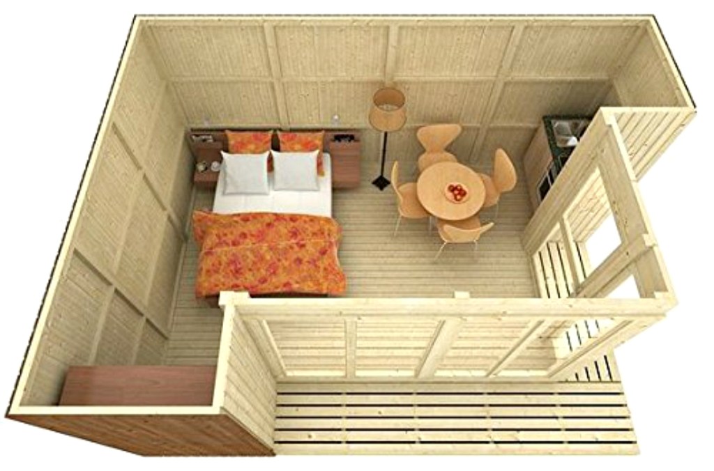  Allwood Arlanda 180 sq. ft. Garden House Kit 