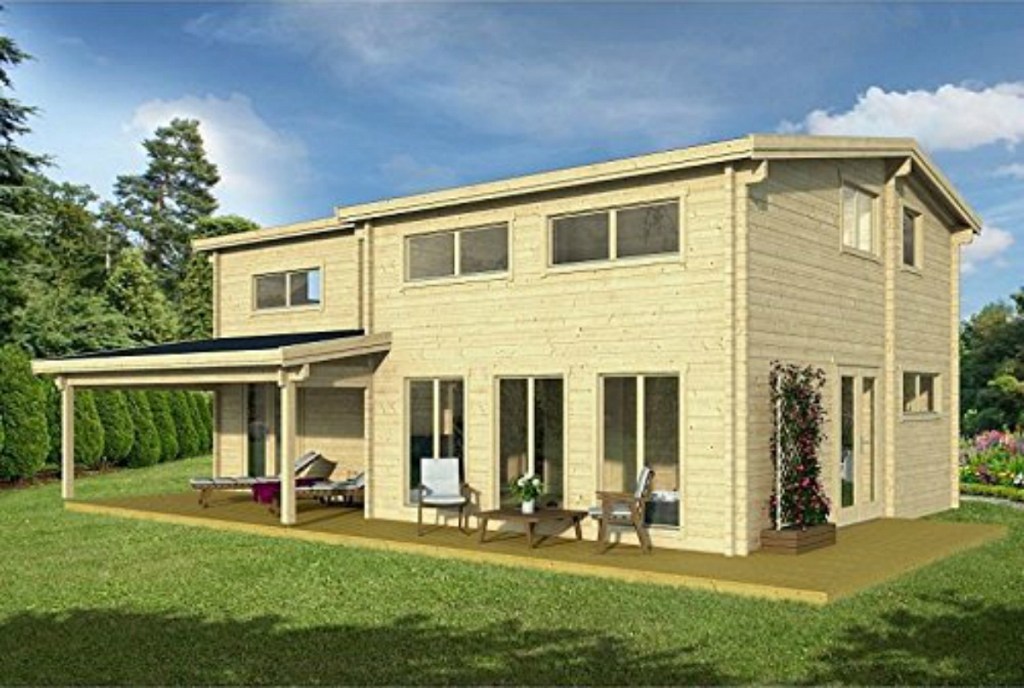 Allwood Eagle Vista 1336 sq. ft. Cabin Kit 