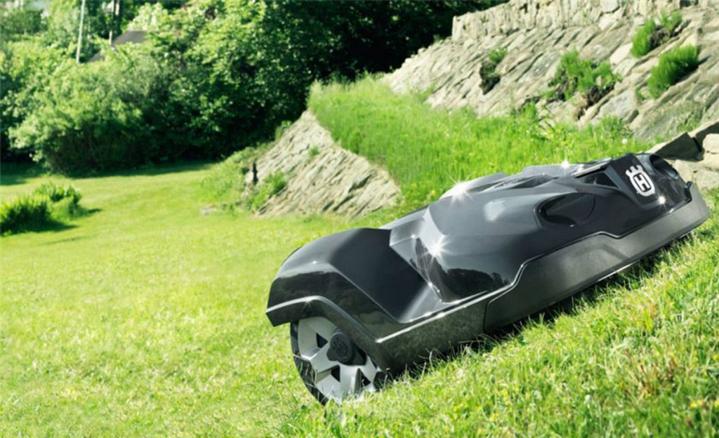 Automower up hill