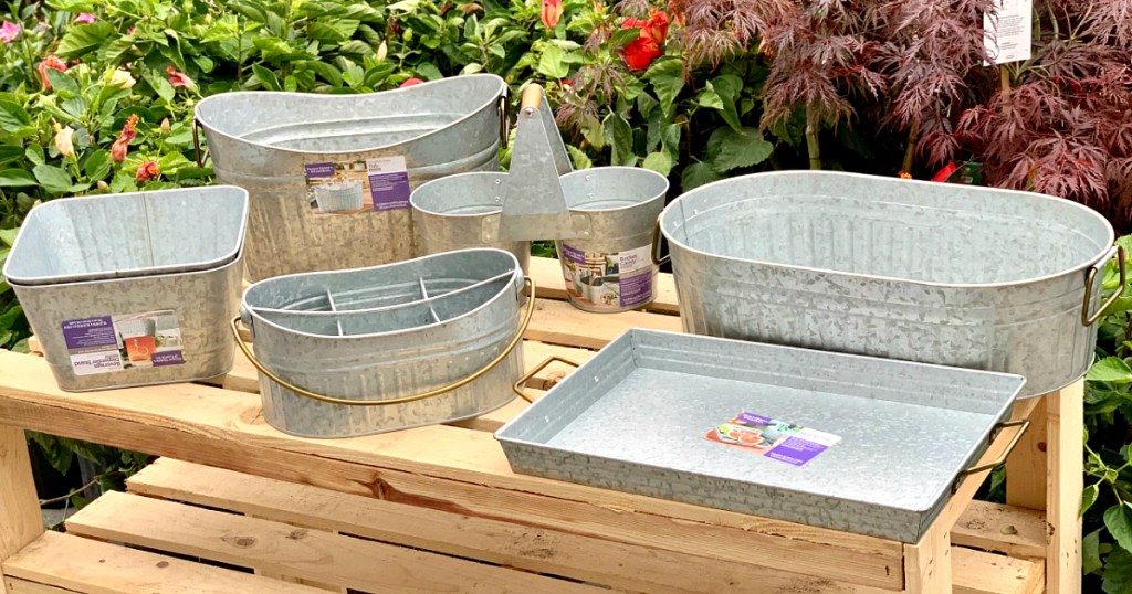BHG Galvanized items at Walmart