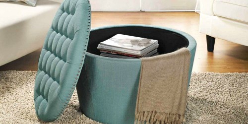 BIG Savings on Trendy Storage Ottomans from Walmart.com