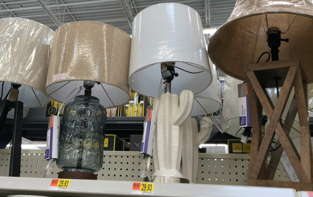 Better Homes & Gardens Ceramic Cactus Table Lamp
