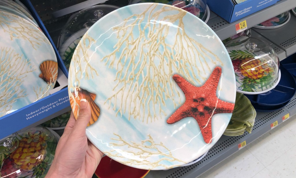 Better Homes & Gardens Sea Life Melamine Dinner Plate