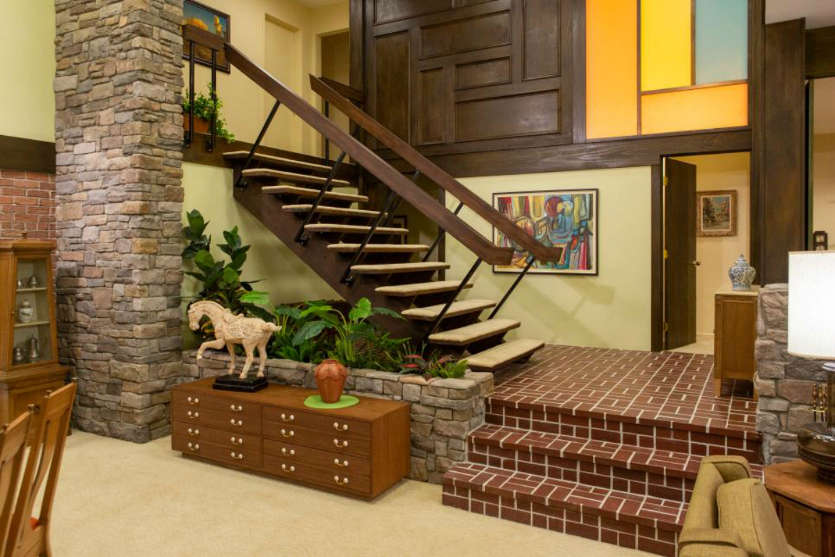 Brady Bunch Staircase