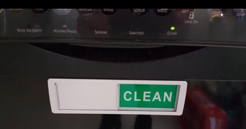 Clean dishwasher magnet