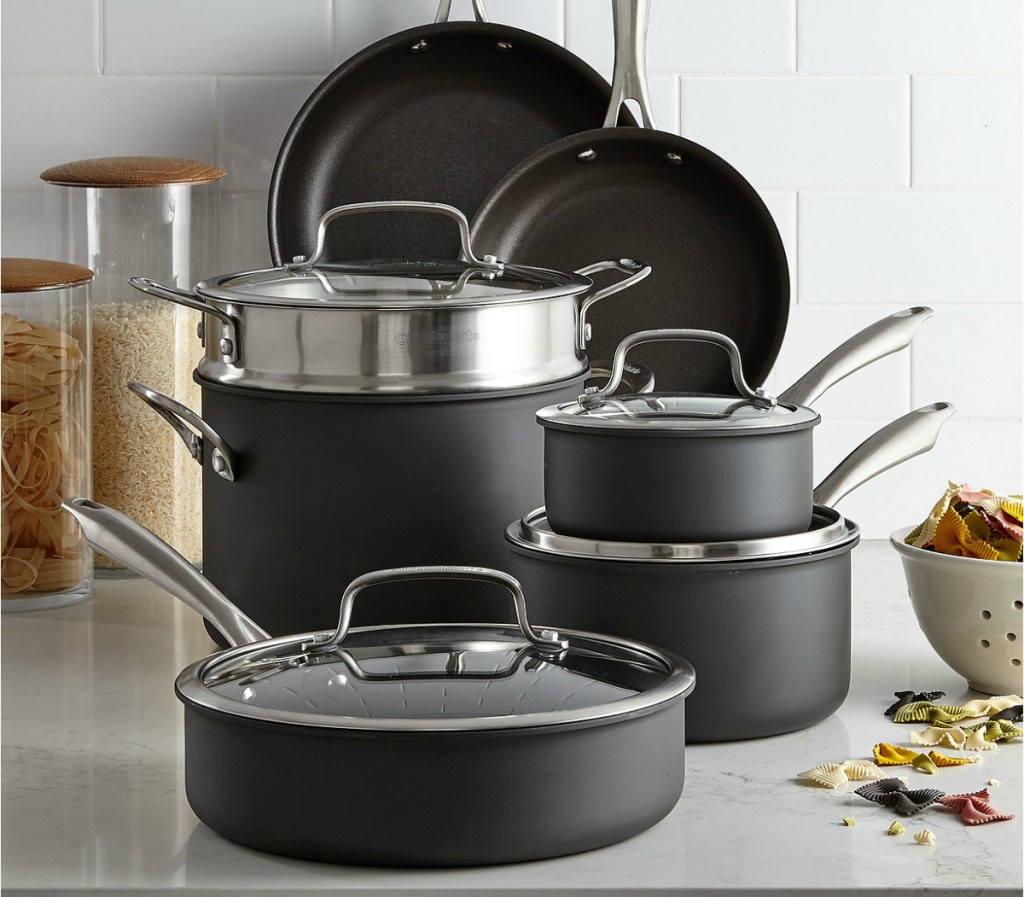 Cuisinart Hard-Anodized 11-Pc. Cookware Set