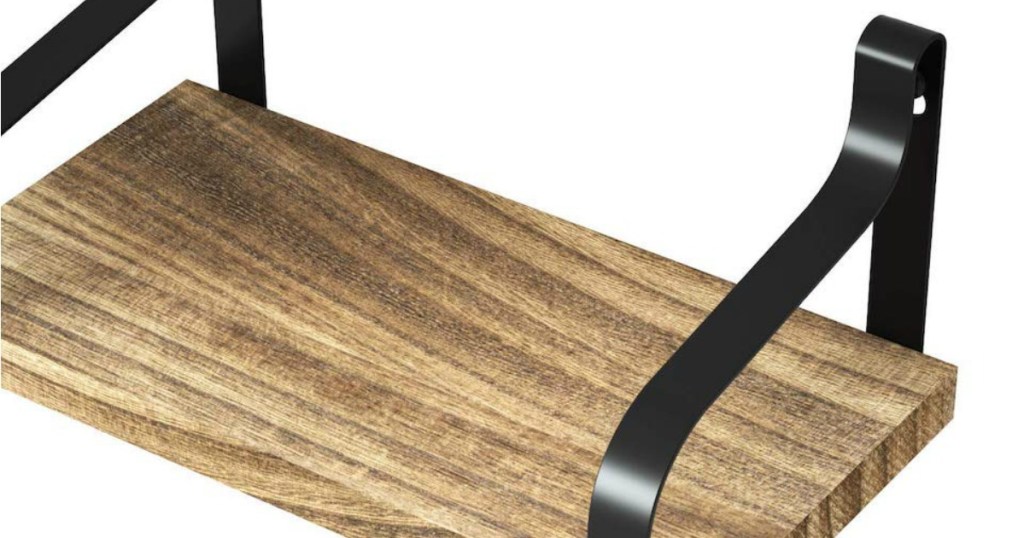 Floating Wood Shelf