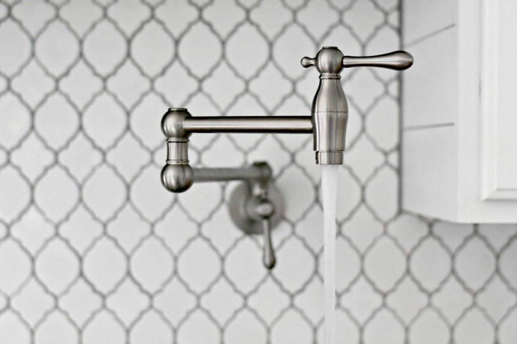 Glacier Bay Pot Filler from Home Depot 