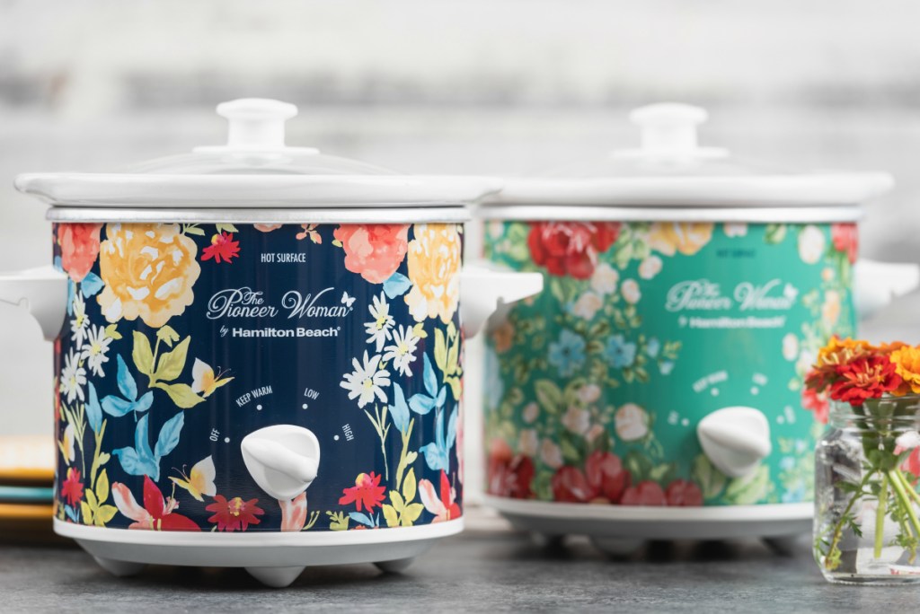 Hamilton Beach Pioneer Woman 1.5 Quart Slow Cooker (Set of 2)