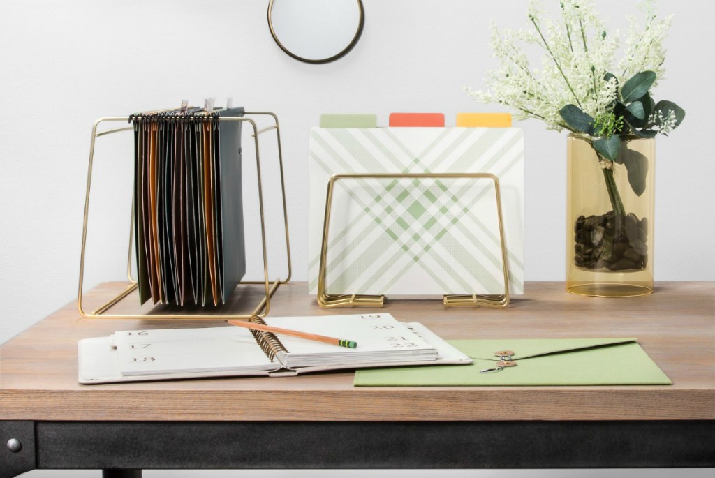 Hearth & Hand with Magnolia Metal File Holder - Gold