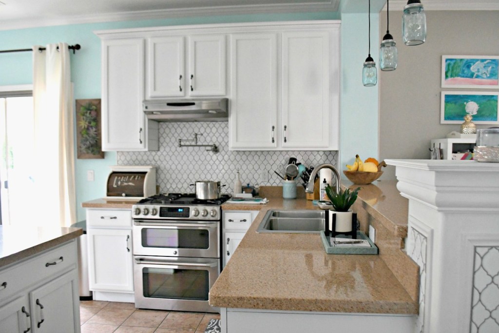 Lina's kitchen after remodel
