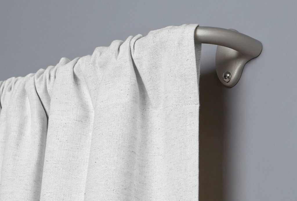Loft By Umbra Silver Curtain Rod
