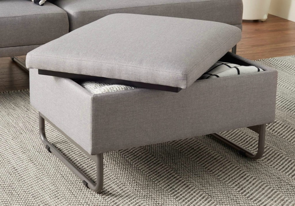 Mainstays Loop Storage Ottoman