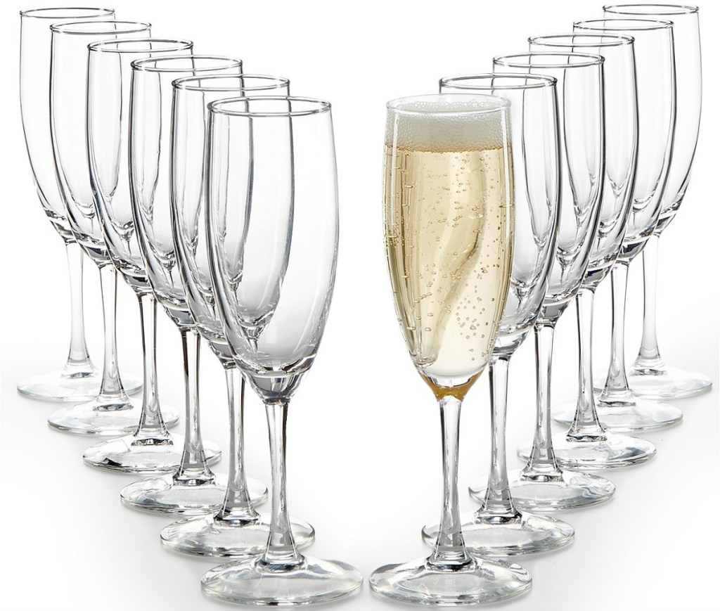 Martha Stewart Essentials 12-Piece Flutes Set