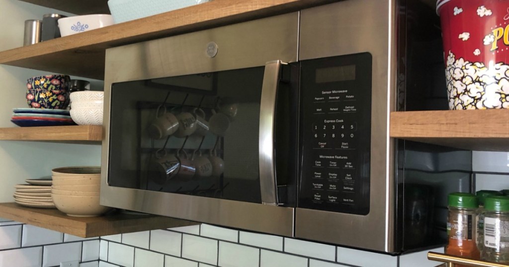 GE over the range microwave oven 