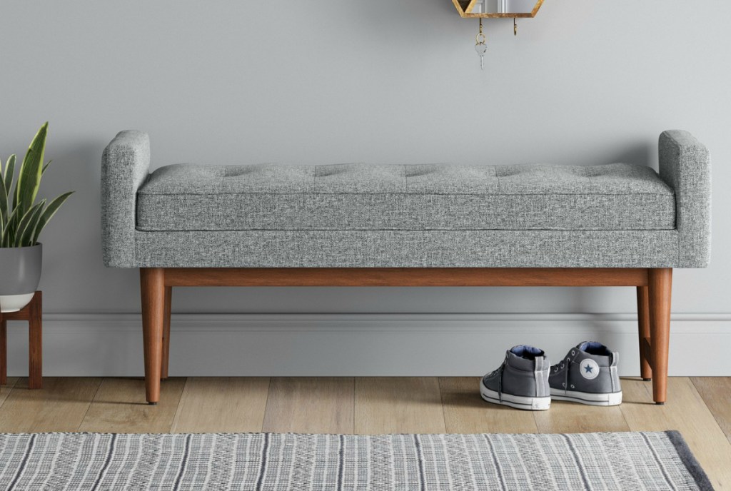 Project 62 Verken Mid Century Modern Settee Bench