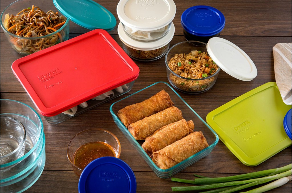 Pyrex 22-Piece Food Storage Container Set
