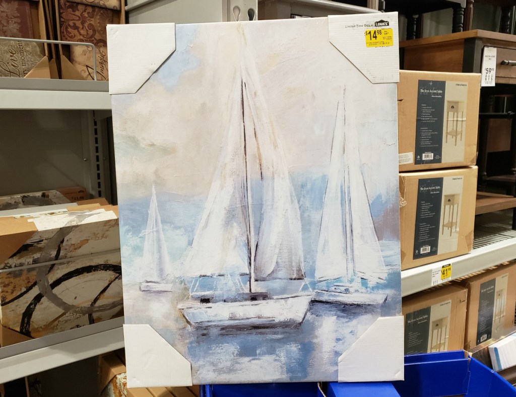 Sailboats Canvas Art