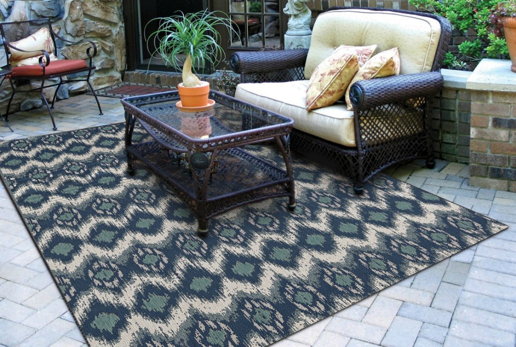 Threshold Ikat Outdoor Rug