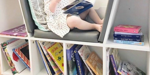 This Multipurpose Kids Bookcase Includes a Reading Nook AND It’s Only $72.99 Shipped