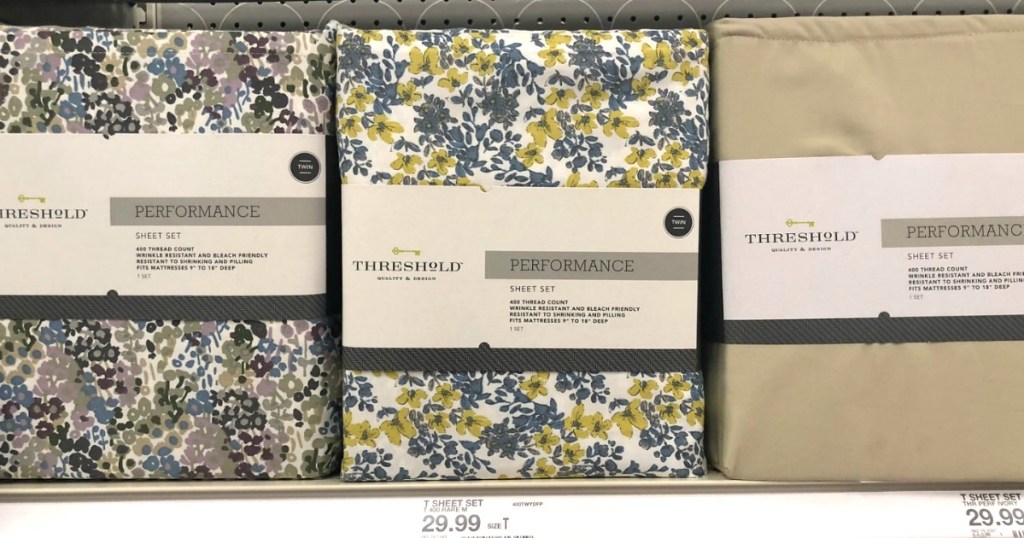Threshold sheet Sets at Target 