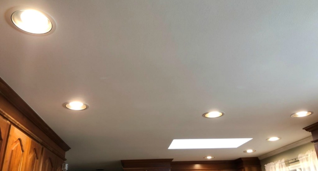 AmazonBasics BR30 Soft White Dimmable LED Light Bulbs 6-Pack