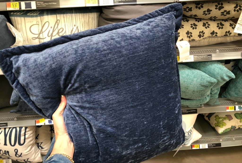 Better Homes and Gardens 22"x22" Reversible Chenille Pillow